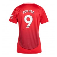 Manchester United Rasmus Hojlund #9 Hemmatröja Kvinnor 2024-25 Korta ärmar